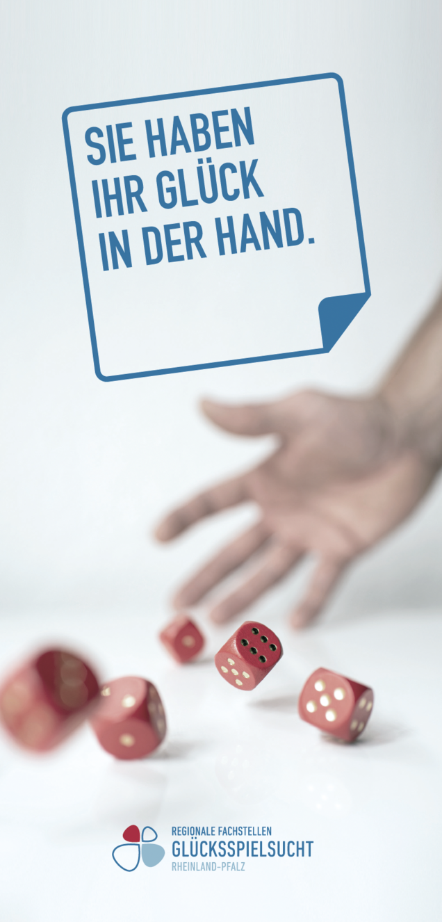 Deckblatt Flyer Glück in deiner Hand